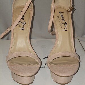 Nude Lemon Drop Heels